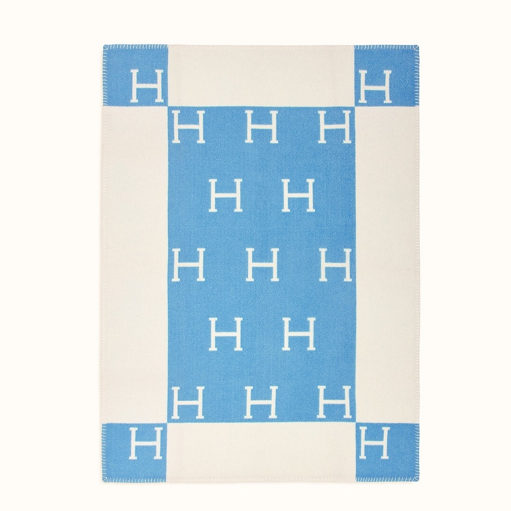 Hermes Baby Blanket
